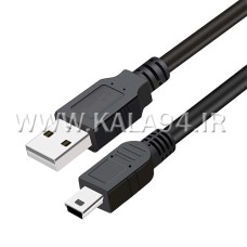 کابل 30 سانتی USB دوربین یا ذوزنقه 5pin مارک KAISER / ضخیم و مقاوم / تک پک شرکتی